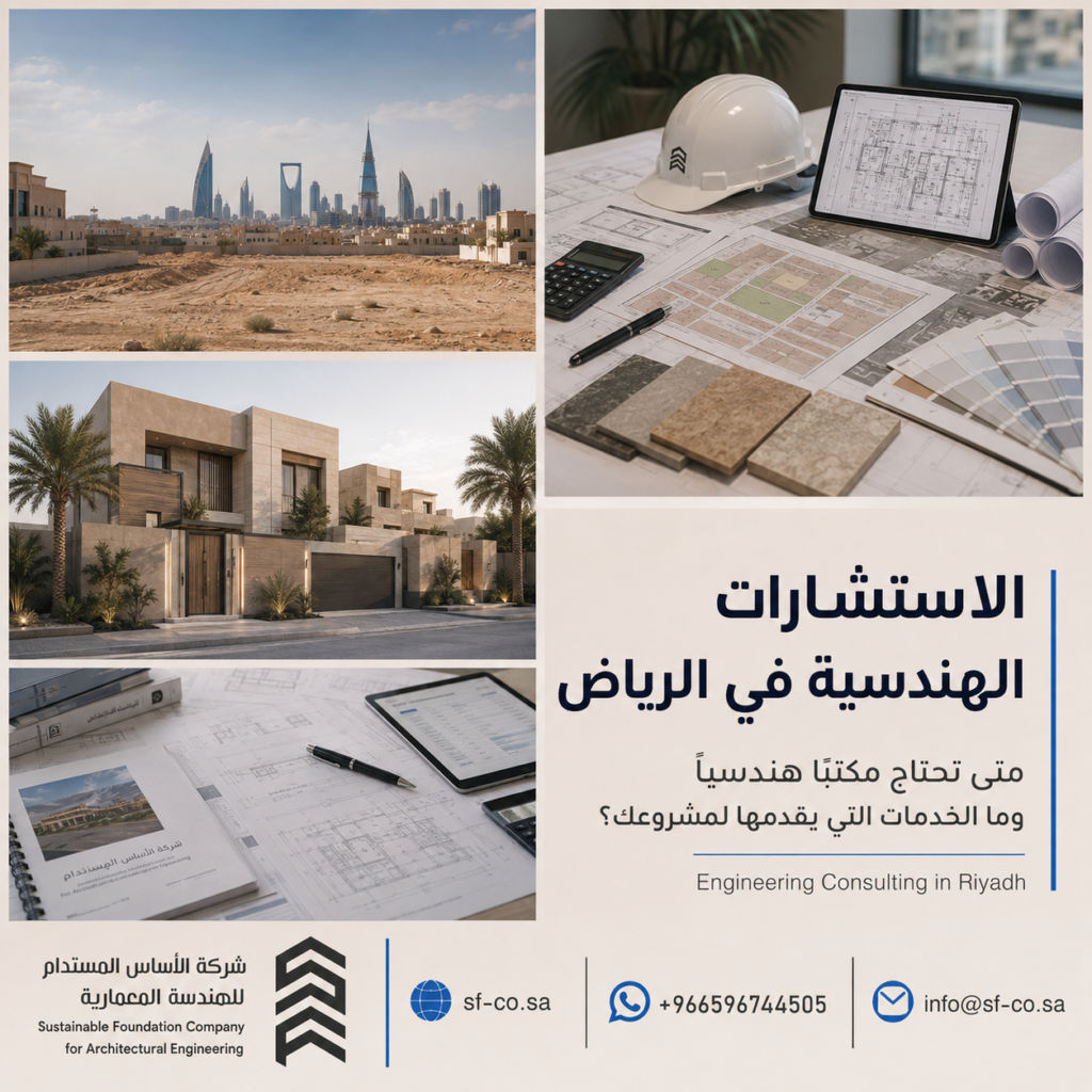 الاستشارات الهندسية في الرياض
