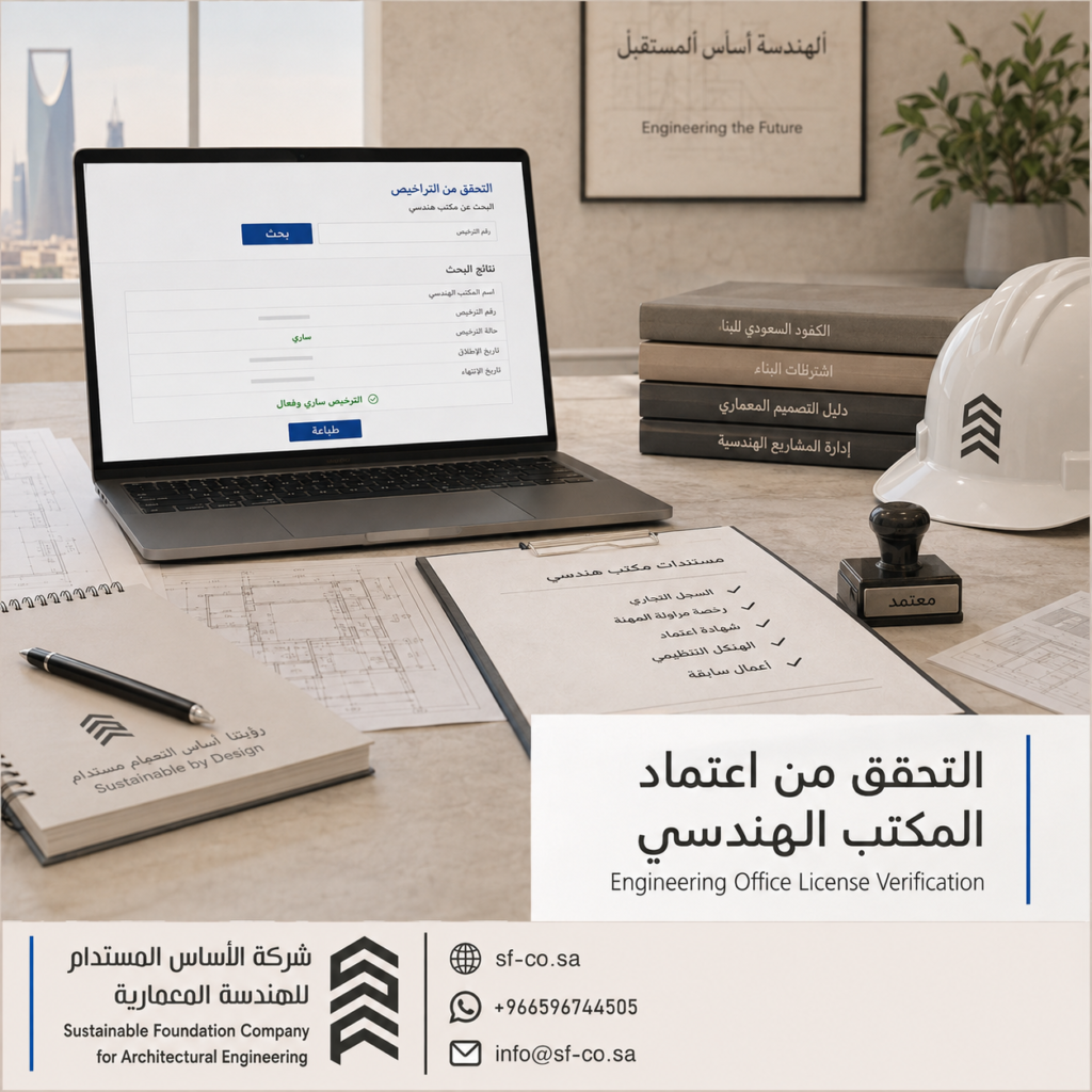 التحقق من المكتب الهندسي
