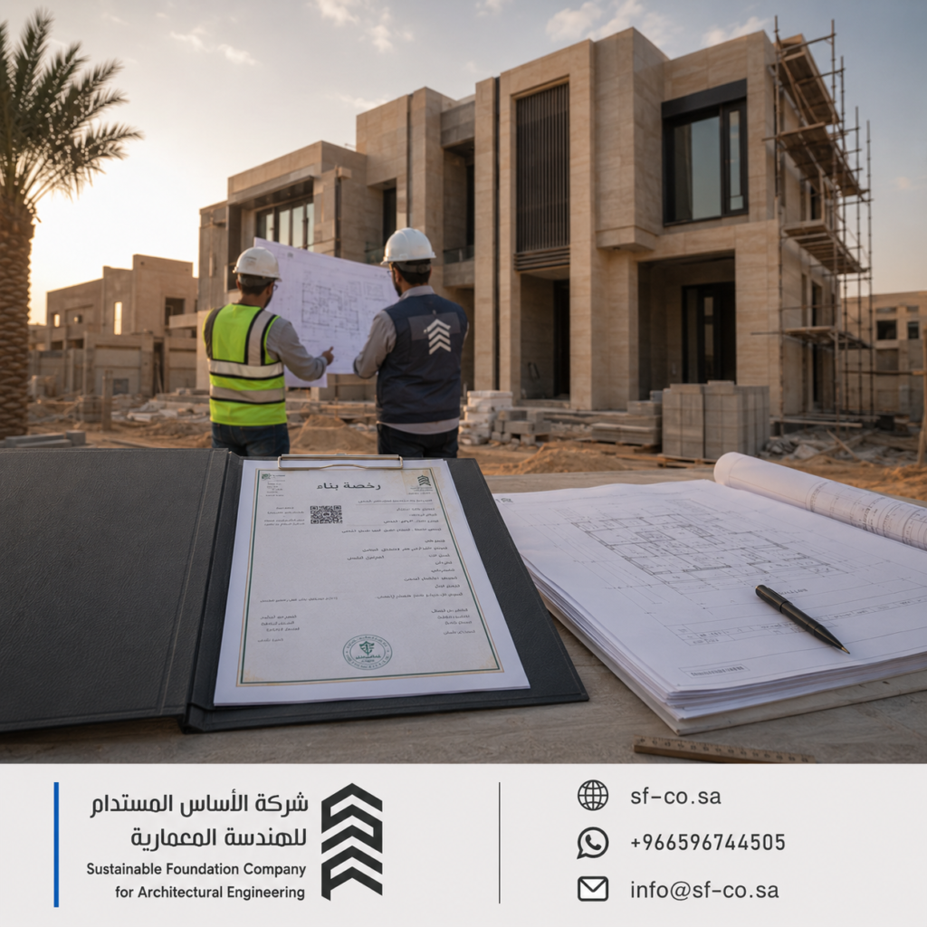 شروط رخصة البناء